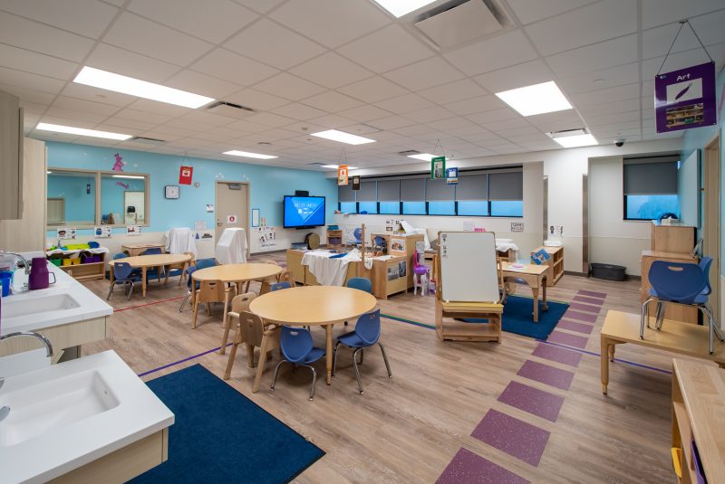 MEP engineering for the renovation of Cincinnati Children's 2800 Winslow outpatient rehabilitation facility, extending the life of an existing healthcare building.