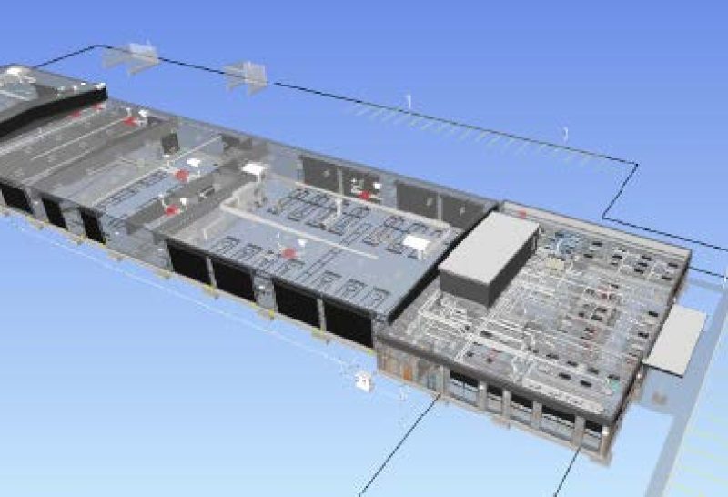 Mechanical engineering and LEED administration services for the AEP Service Center in Point Pleasant, West Virginia, featuring an all-electric utility operations facility with resilientbuilding systems.