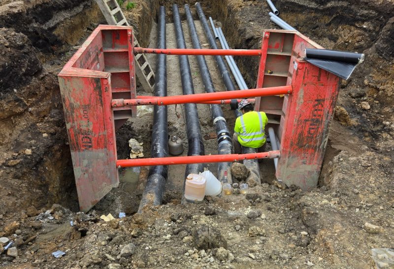 MEP engineering connecting Xavier University's College of Medicine to the campus central utility plant through strategic infrastructure planning.